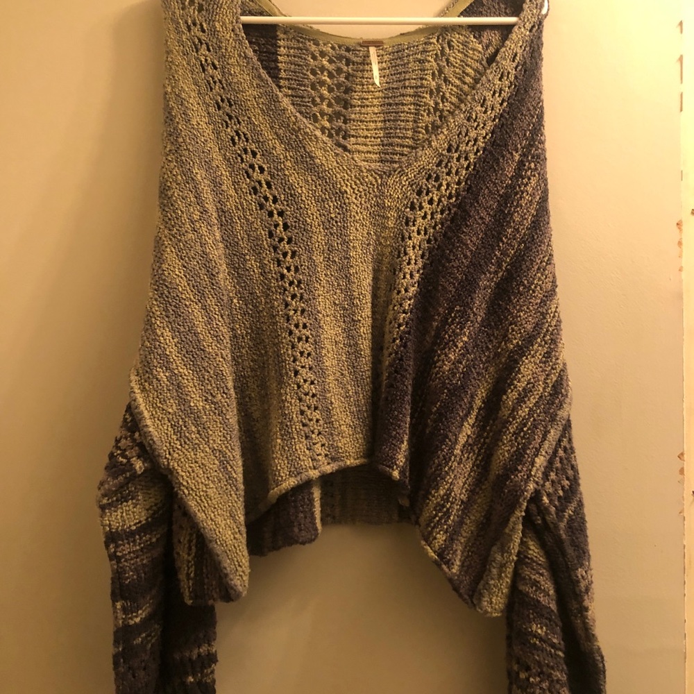 Free People Crop Sweater